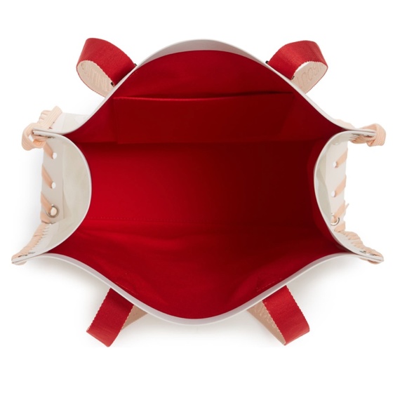 New Authentic Christian Louboutin Small Cabalace Canvas Tote - Picture 4 of 10